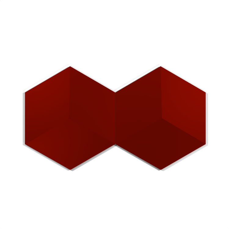 ROJO - Hexagonales