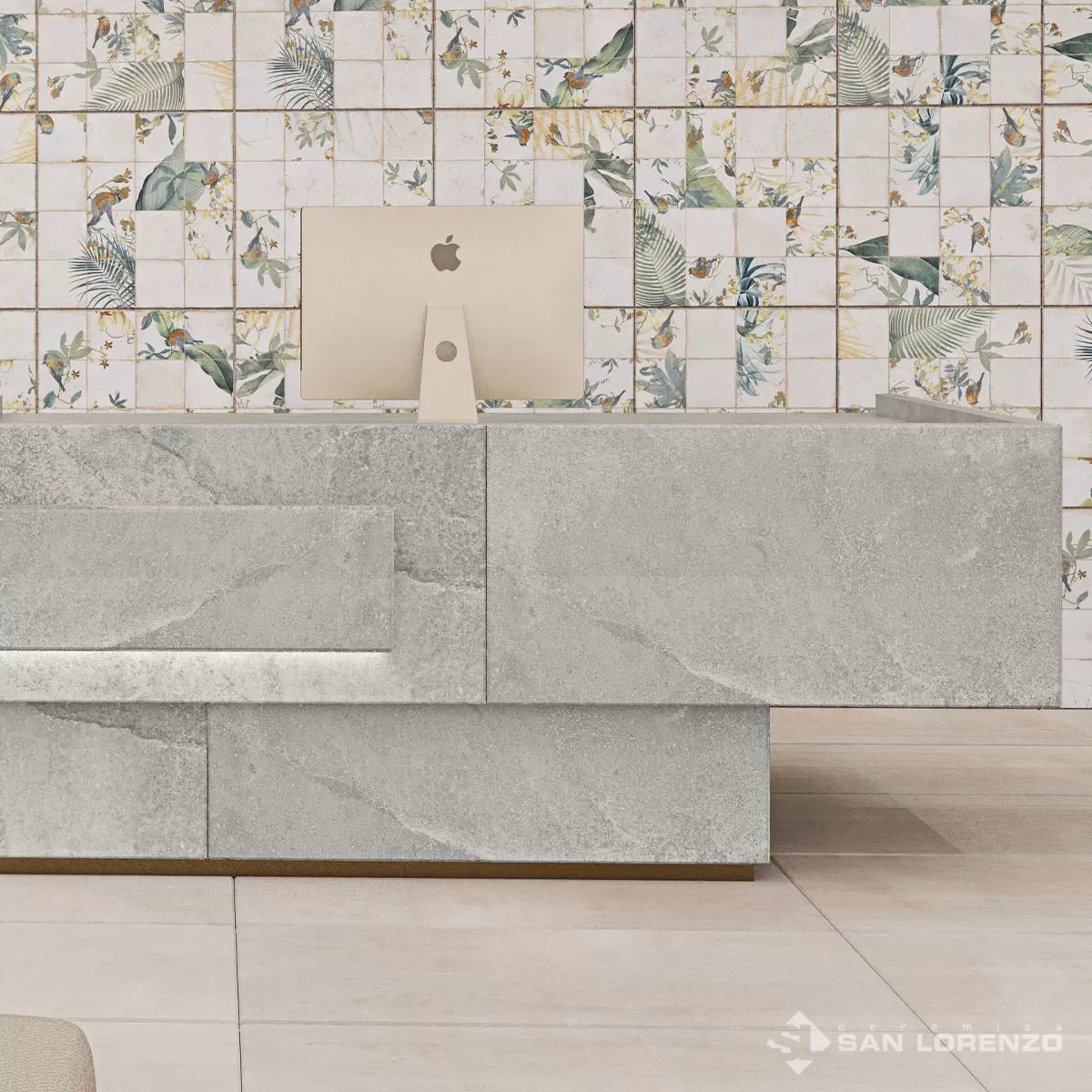 Karakum Gris - 58x117 - Porcelanato - San Lorenzo - 1era (m2)