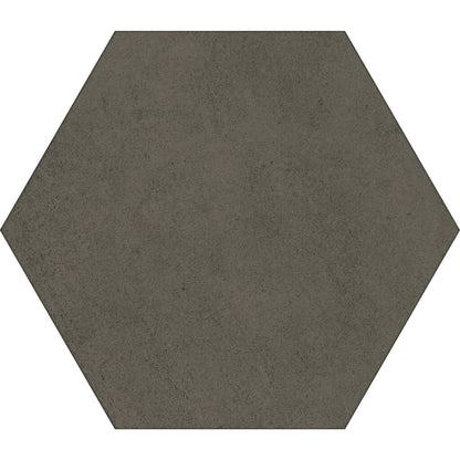 Hexagonal 17 Cement Dark - 17 x 19,5 cm - Ceramica - 1era