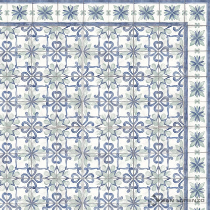 Blau Guarda - 14x58 - Porcelain - San Lorenzo - 1st (m2)