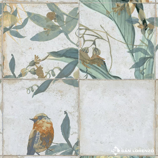 Cantabria Botanico - 58x58 - Porcelain - San Lorenzo - 1st (m2)