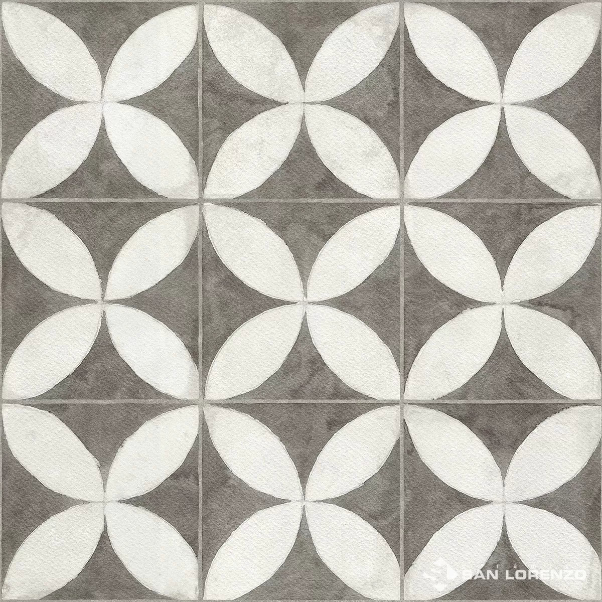 Flower White - 45.3x45.3 - Ceramica - San Lorenzo - 1era (m2)