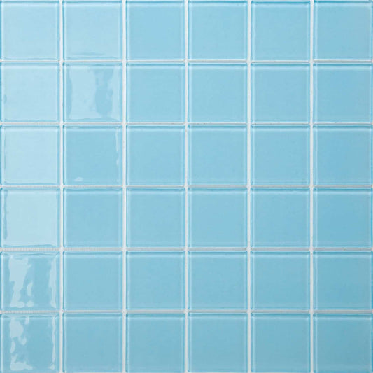 Classic Light Blue Mesh - 27x27 - Watercolor - 1st 