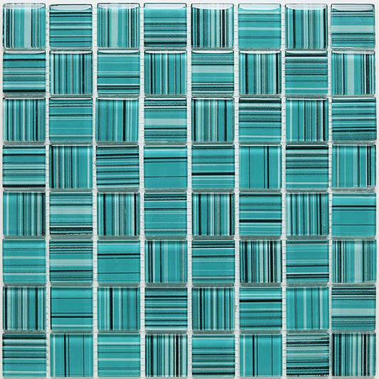 Turquoise Select Mesh - 28.5x28.5 - Watercolor - 1st 