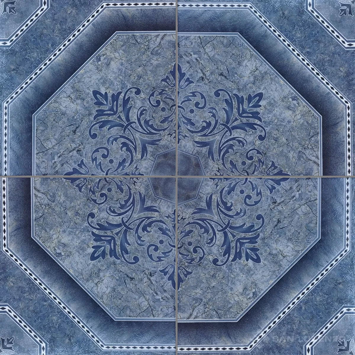 Blue Porto - 33x33 - Ceramic - San Lorenzo - 1st (m2)