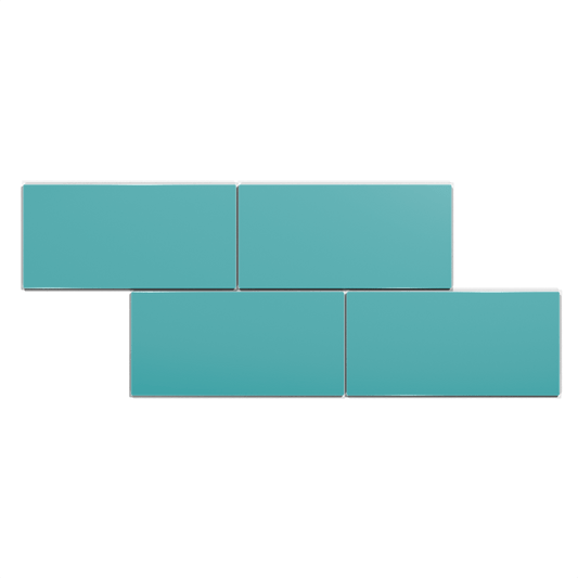 Subway Liso Turquesa - 1era