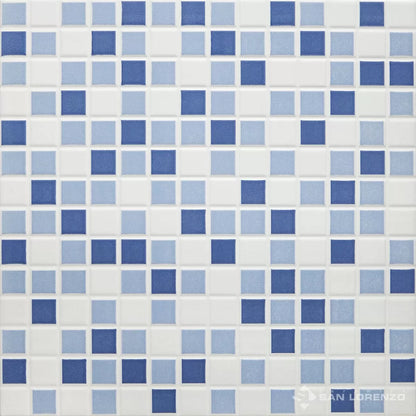 Venetian Mix Aquamarin - 33x33 - Keramik - San Lorenzo - 1. (m2)