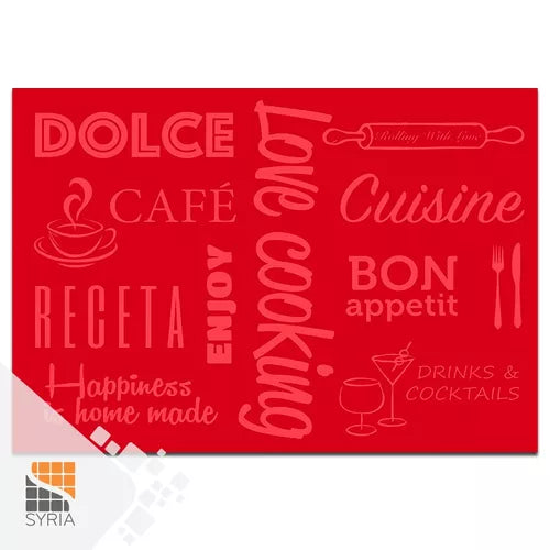 Cucina Red - Deco - Crisarte - 1st 