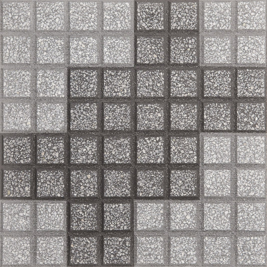 Bardiglio Gray Knot 64 Knot Loaves - Granulated Tile - 1st (m2) 