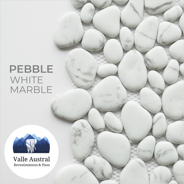 Pebble White Marble - RV1041 - 1st 